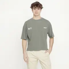 BEARCLIFF - Polo Algodón Boxy Fit Hombre