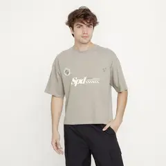 BEARCLIFF - Polo Algodón Boxy Fit Hombre