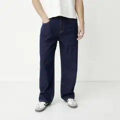 BEARCLIFF - Jean 100% Algodón Baggy Fit Hombre