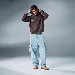 BEARCLIFF - JEANS JUV HOMBR JDBG CARGO BLACK 46/36/36