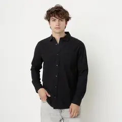 BEARCLIFF - Camisa 100% Algodón Regular Fit Hombre