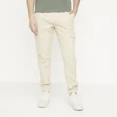BEARCLIFF - Jogger Cargo Algodón Hombre