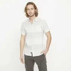 DOO AUSTRALIA - Camisa 100% Algodón Regular Fit Hombre