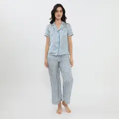 BLU - Pijama Satin Mujer