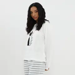 SYBILLA - Polo Pijama Manga Larga