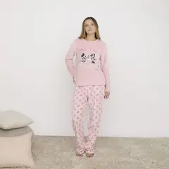 DISNEY - Pijama Polar Mujer