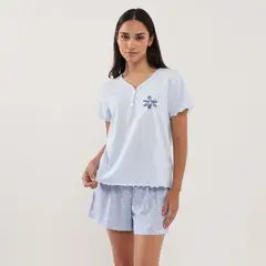 SYBILLA - Pijama Algodón Mujer