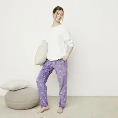 BLU - Pijama Moleton Mujer