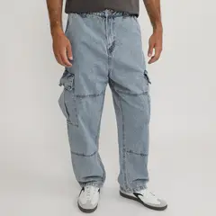 BEARCLIFF - JEANS JUV HOMBR JDBG CARGO BLACK 46/36/36