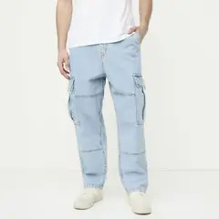 BEARCLIFF - Jean Baggy Cargo Hombre