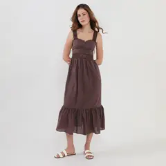 AMERICAN ABBEY - Vestido Largo Mujer
