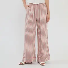 AMERICAN ABBEY - Pantalón Fluido Mujer