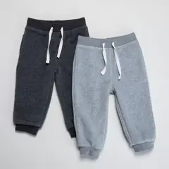 YAMP - Pantalón Bebé Niño Pack X2 Polar