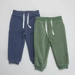 YAMP - Pantalón Bebé Niño Pack X2 Polar