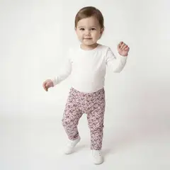 YAMP - Legging Bebé Niña Algodón