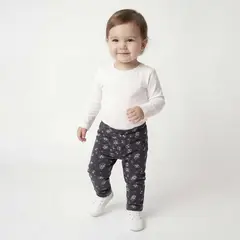 YAMP - Legging Bebé Niña Algodón