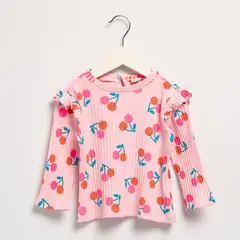 YAMP - Polo Bebé Niña Manga Larga Algodón