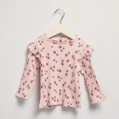 YAMP - Polo Bebé Niña Manga Larga Algodón