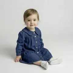 YAMP - Vestido Bebé Niña Algodón