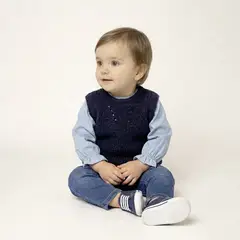 YAMP - Chompa Bebe Niña Algodón