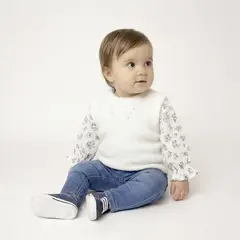 YAMP - Chompa Bebe Niña Algodón