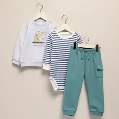 YAMP - Conjunto Bebé Niño Algodón