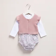 CONIGLIO - Conjunto Bebé Niña Algodón