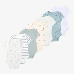 YAMP - Body Bebé Niño Pack X7 Algodón