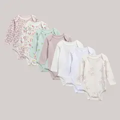 YAMP - Body Bebé Niña Pack X7 Algodón