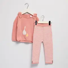 YAMP - Conjunto Bebé Niña Algodón