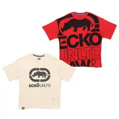 ECKO - Polo Niño Pack X2 Manga Corta Algodón