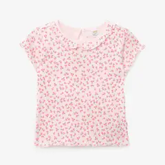 YAMP - Polo Bebé Niña Manga Corta Algodón