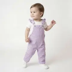 YAMP - Overol Bebé Niña Algodón