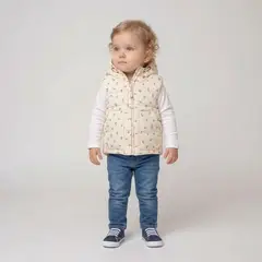 YAMP - Casaca Bebe Niña Algodón