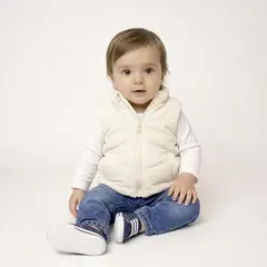 YAMP - Chaleco Bebé Niña Algodón