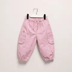 YAMP - Pantalón Bebé Niña Algodón