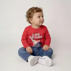 YAMP - Polo Bebé Niño Manga Larga Algodón