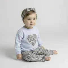 YAMP - Conjunto Bebé Niña Algodón