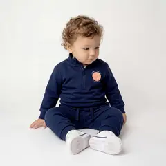 YAMP - Conjunto Buzo Bebé Niño Algodón