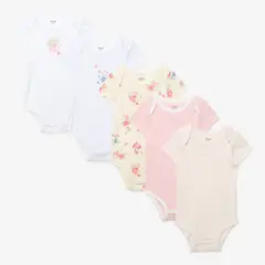 YAMP - Body Bebé Niña Pack X5 Algodón