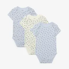 YAMP - Body Bebé Niña Pack X3 Algodón