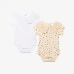 YAMP - Body Bebé Niña Pack X2 Algodón