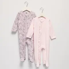 YAMP - Pijama Bebé Niña Pack X2 Algodón