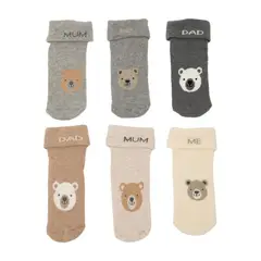 YAMP - Media Bebe Niña Pack X6 Algodón