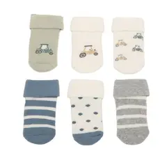 YAMP - Media Bebé Niña Pack X6 Algodón