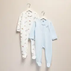 YAMP - Pijama Bebé Niño Pack X2 Algodón
