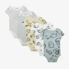 YAMP - Body Bebé Niño Pack X5 Algodón