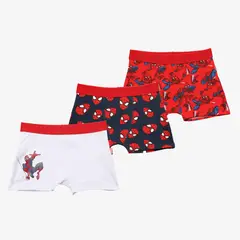 SPIDERMAN - Calzoncillo Niño Pack X3 Algodón Spider-man