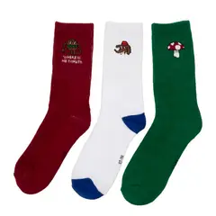 FEDERATION - Medias Largas Niño Pack X3 Algodón