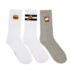 FEDERATION - Medias Largas Niño Pack X3 Algodón